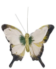 Butterfly Clip-on Ornaments w/ Glitter, Set of 12