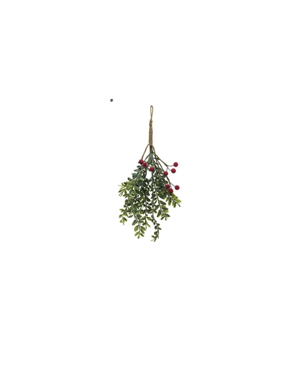 Hanging Faux Evergreen Bunch