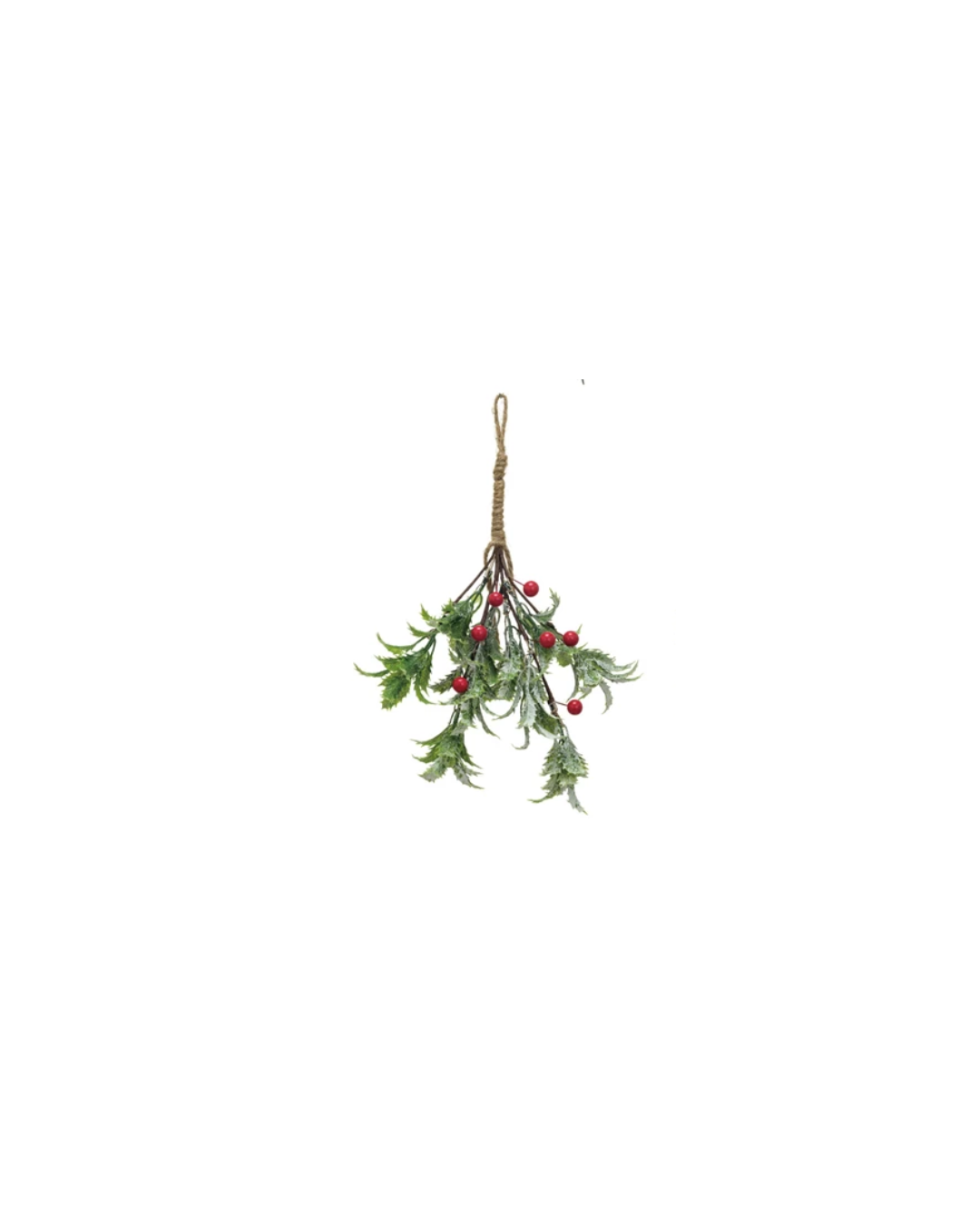 Hanging Faux Evergreen Bunch