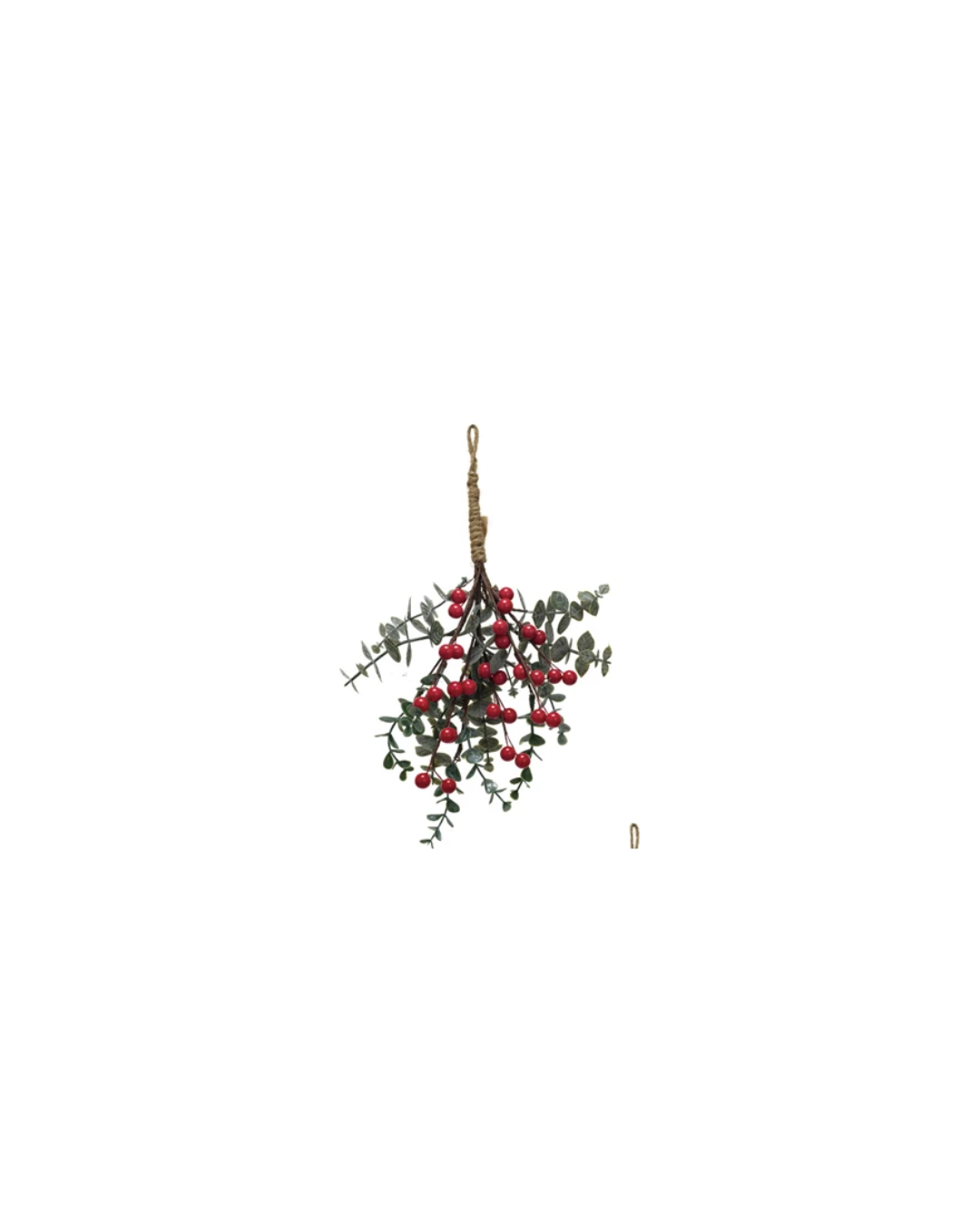 Hanging Faux Evergreen Bunch