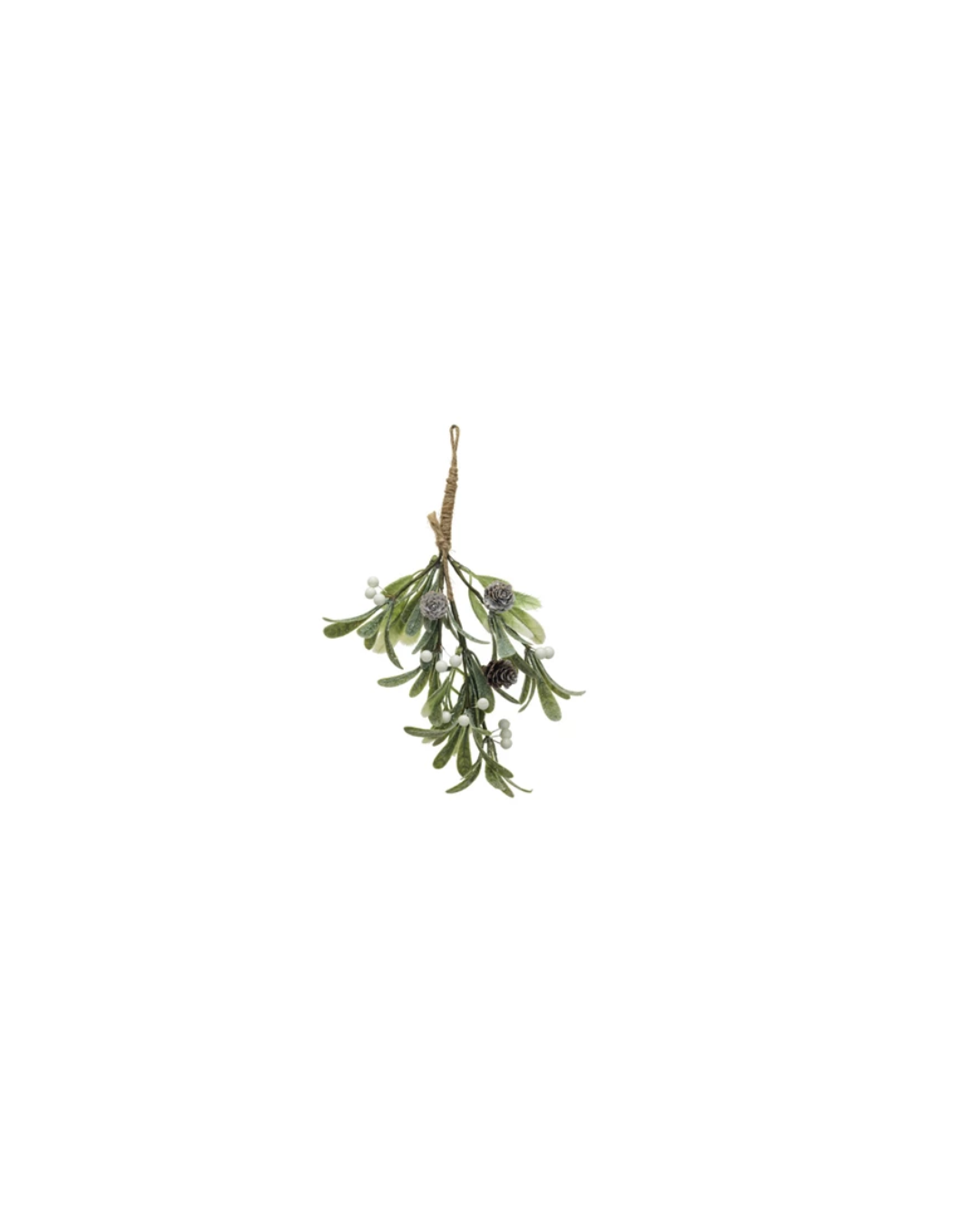 Hanging Faux Evergreen Bunch