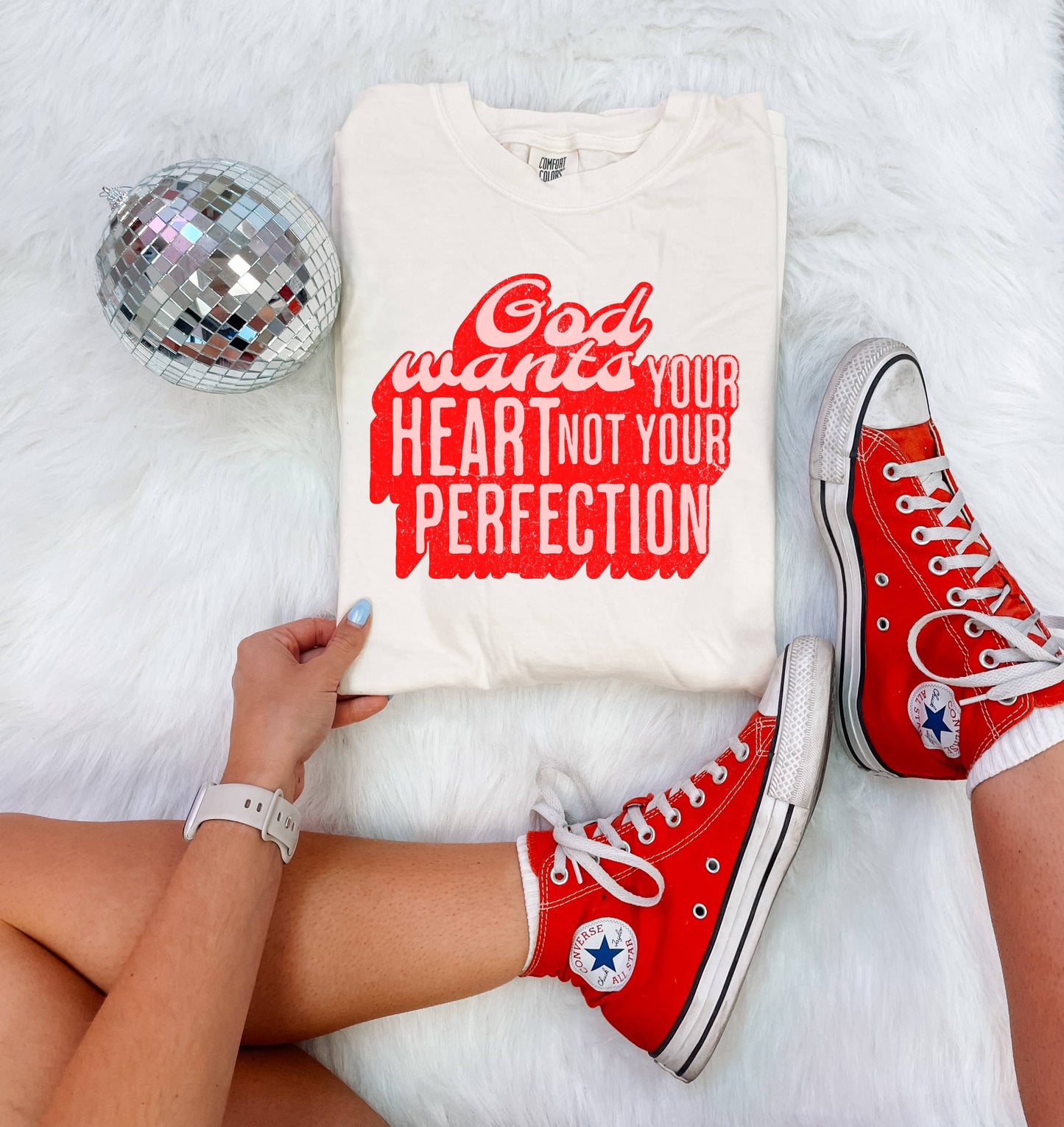 Heart Over Perfection Tee