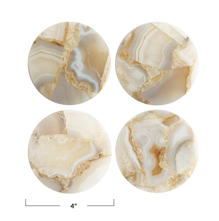 Agate Coasters
