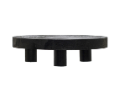 Black Wood Pedestal Collection