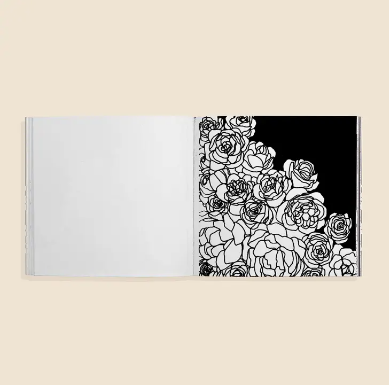 Bloom Floral Coloring Book