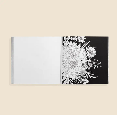 Bloom Floral Coloring Book