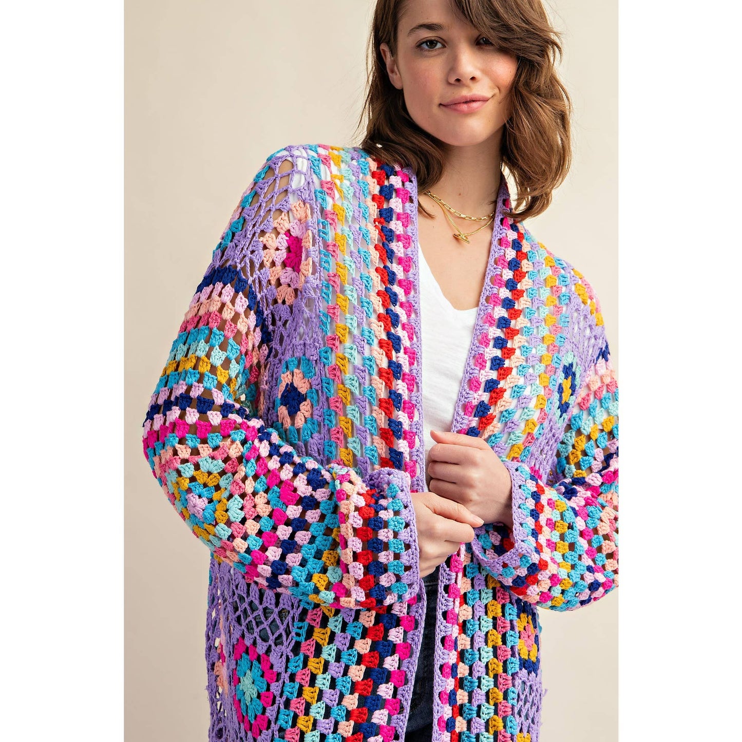 Crochet Fringe Cardigan