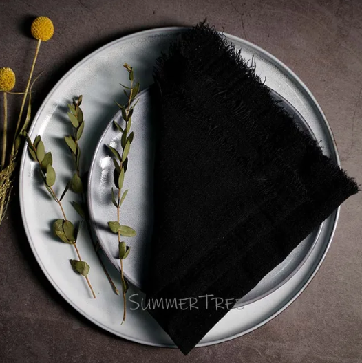 Gauze Fringe Napkins