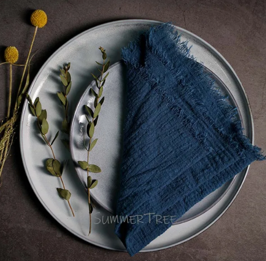 Gauze Fringe Napkins