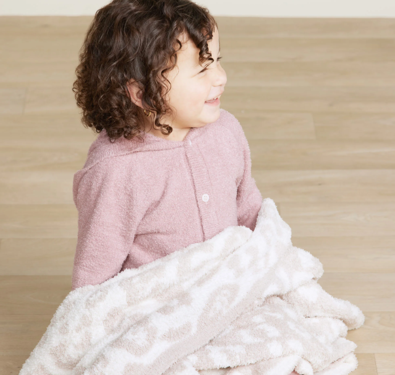 Cozychic Barefoot in the Wild Mini Blanket