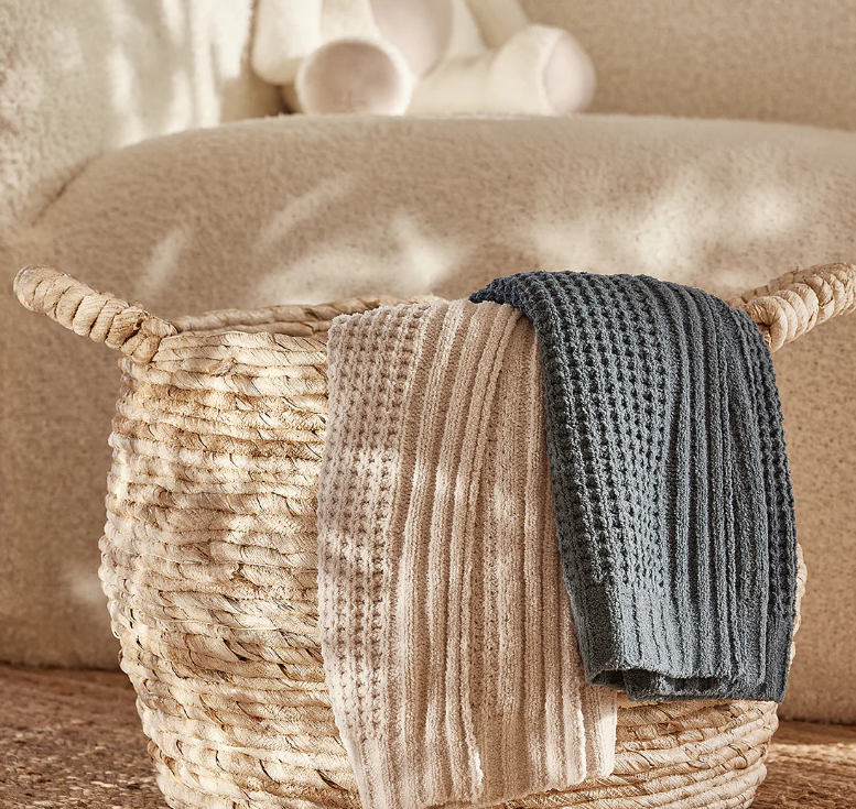 Cozychic Waffle Baby Blanket