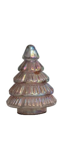 Embossed Mercury Glass Tree