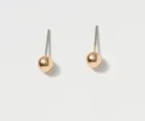Gold Ball Studs