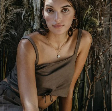 Classic Gold and Japanese Seed Beaded Hoop Earrings