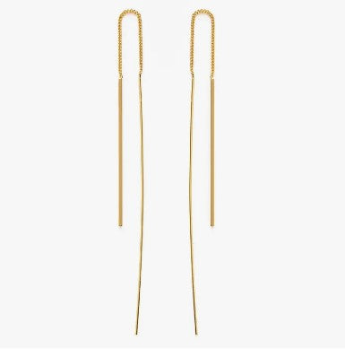 Needle and Thread Earrings