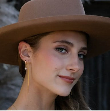 Needle and Thread Earrings