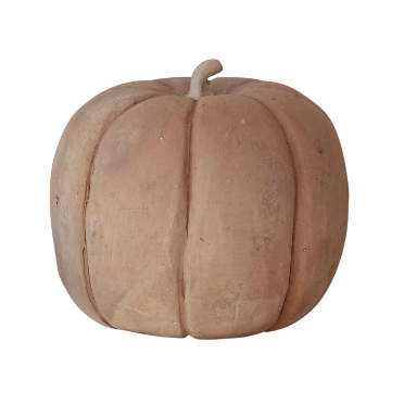 Handmade Terracotta Pumpkin