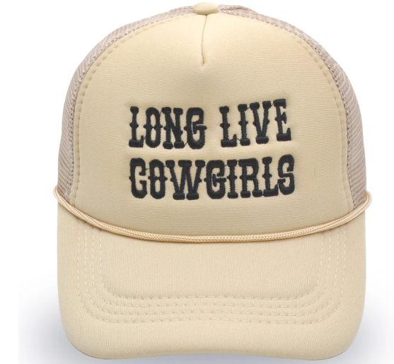 Long Live Cowgirls Trucker Hat