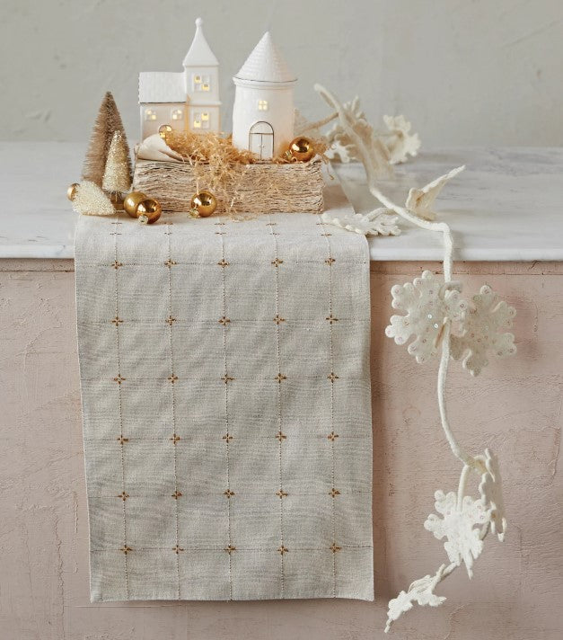 Metallic Gold Table Runner