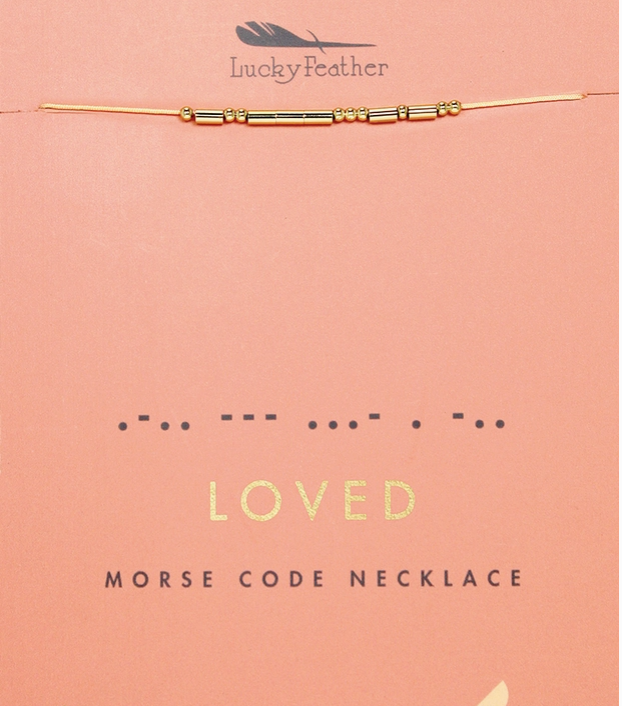 Morse Code Jewelry
