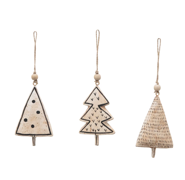 Paper Mache Tree Ornament