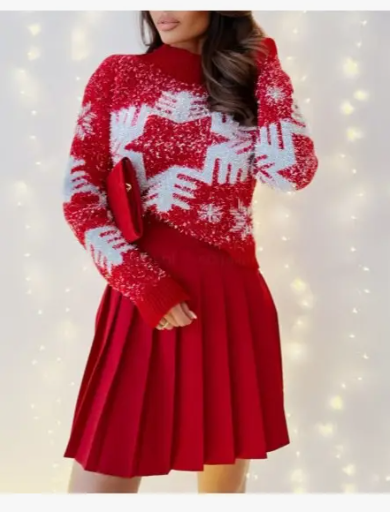 Christmas Snowflake Sweatshirt