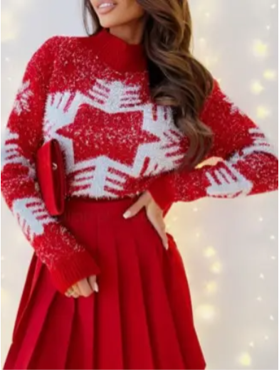 Christmas Snowflake Sweatshirt