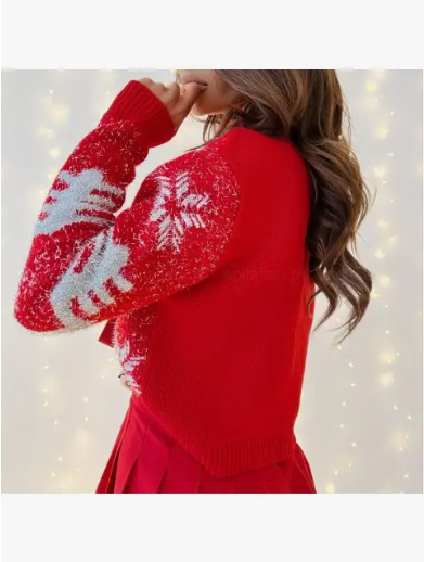 Christmas Snowflake Sweatshirt