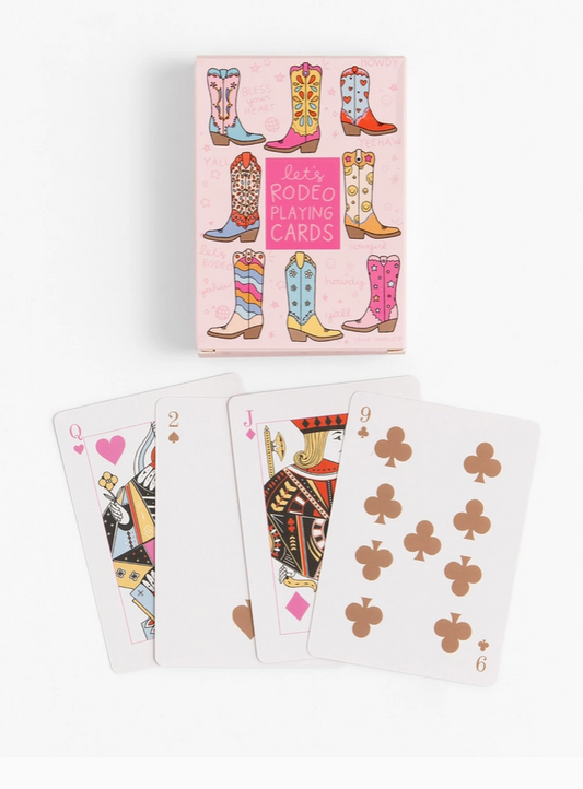 Let's Rodeo Deck Playing Cards