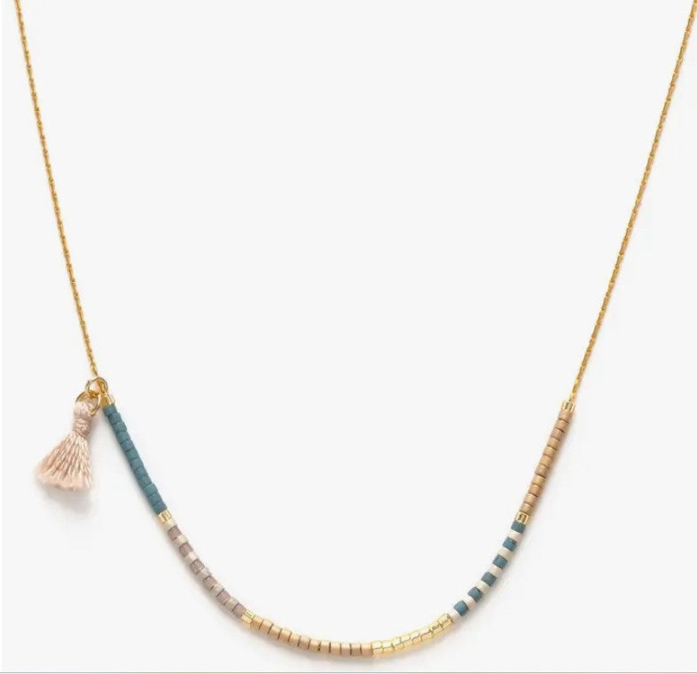 Japanese Seed Beaded Necklaces