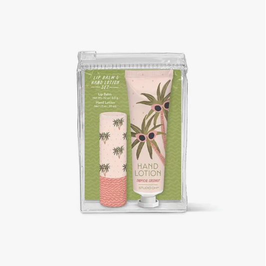 Sunny Palms Lip Balm and Hand Lotion