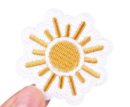 Sun Emboridery Patches