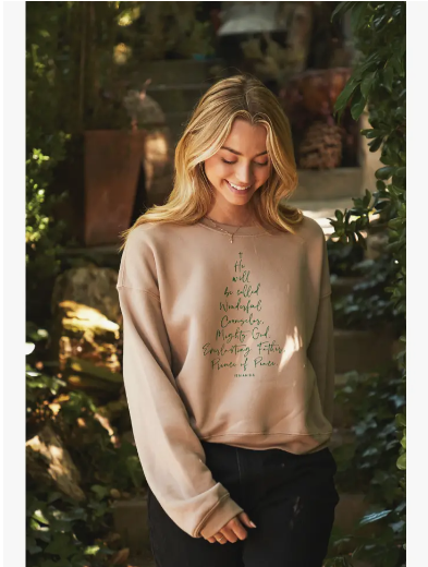 He Will Be Called Mid Graphic Sweatshirt