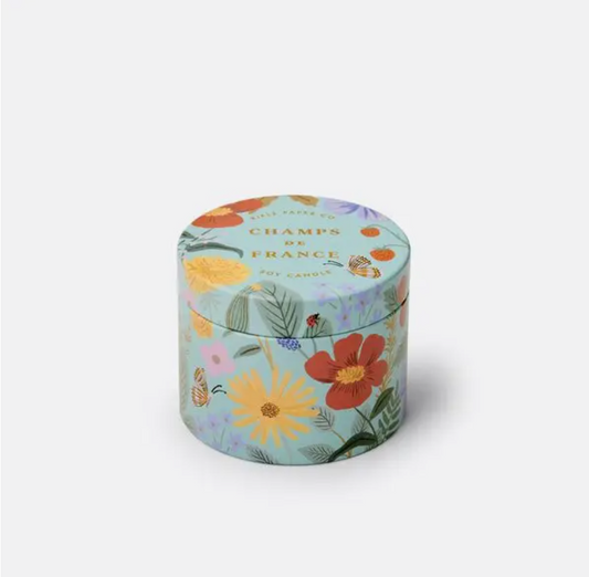 Floral Tin Candles