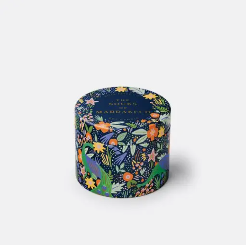 Floral Tin Candles