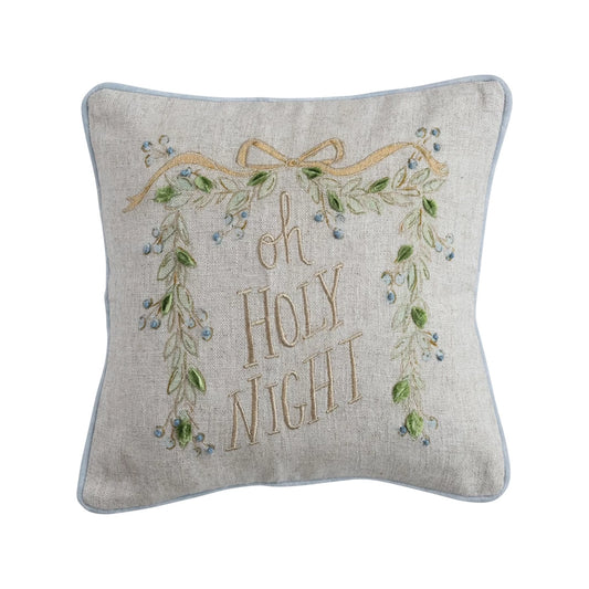 Holy Night Throw Pillow