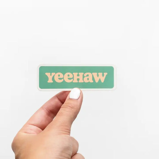 Yeehaw Vinyl Sticker