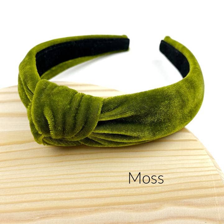 Velvet Knotted Headband