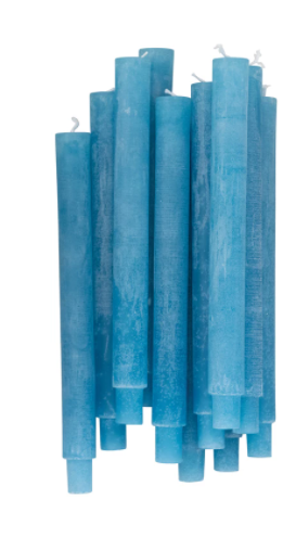 Taper Candles-Powdered