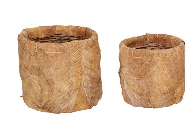 Coca Leaf Basket Handmade