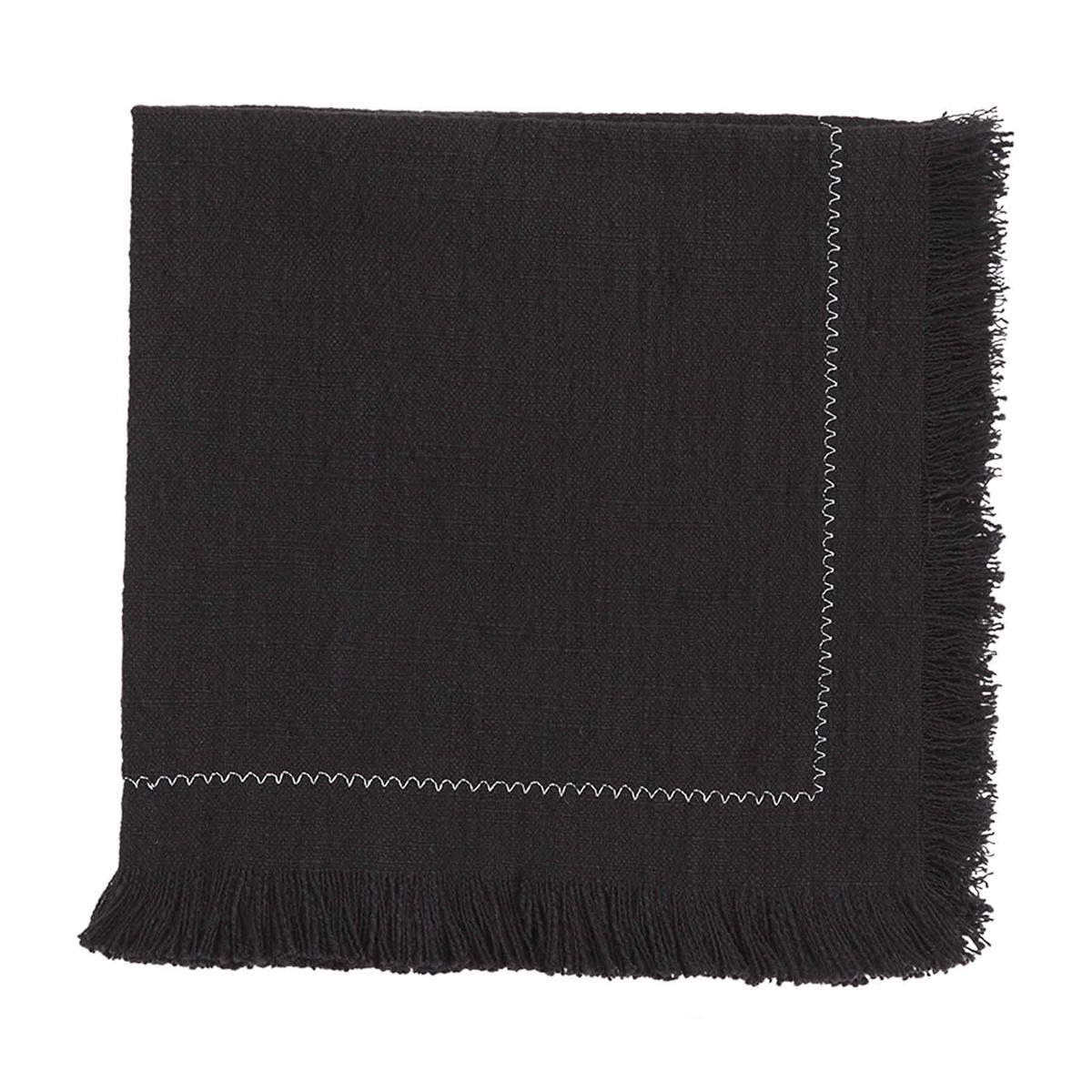 Black Napkin Set