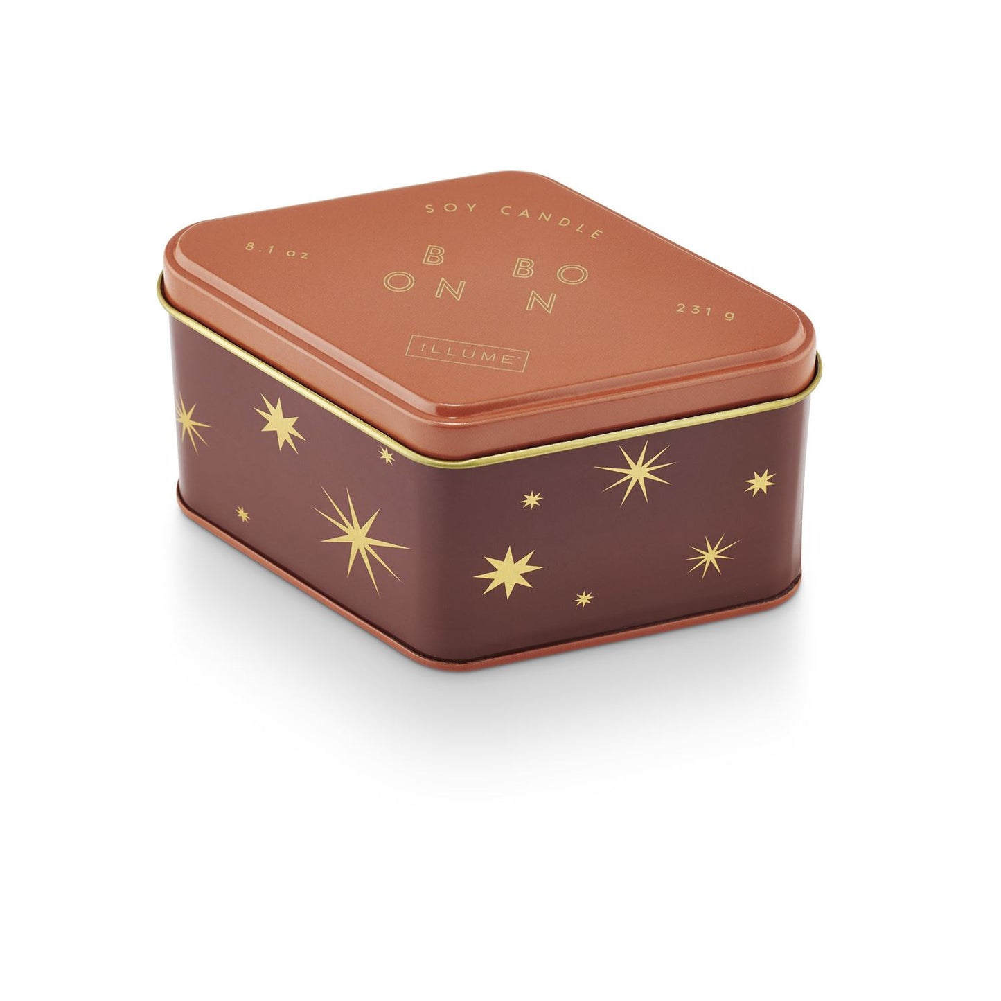 tin soy candle