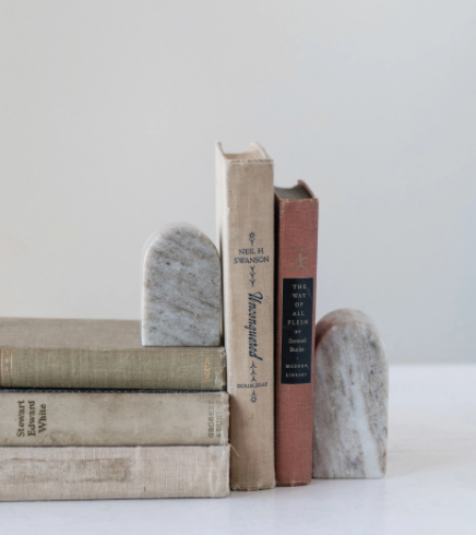 marble bookend