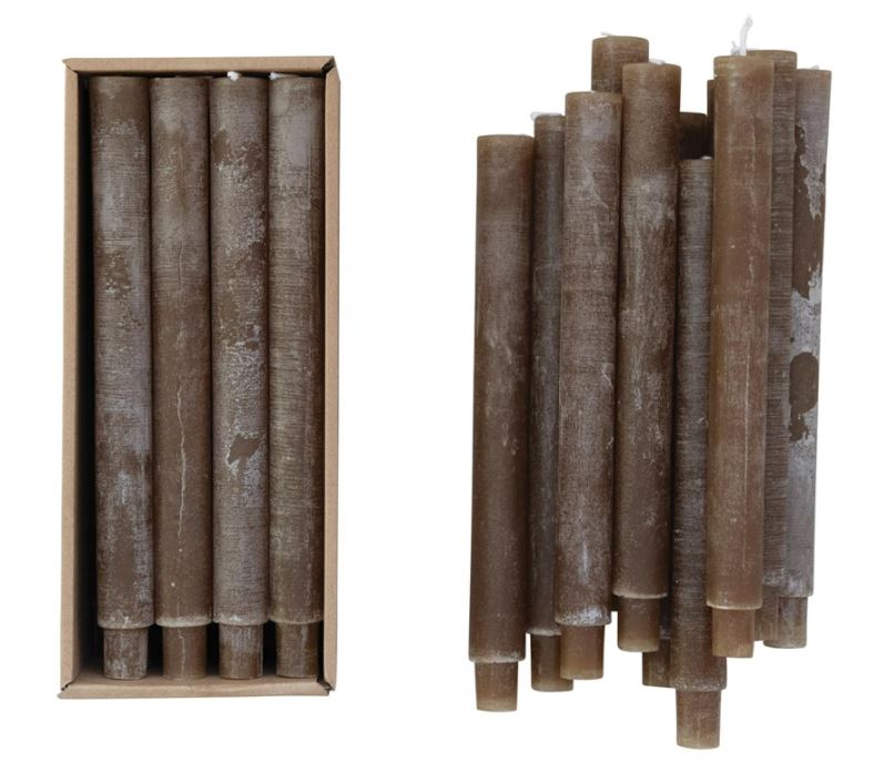 Taper Candles-Powdered