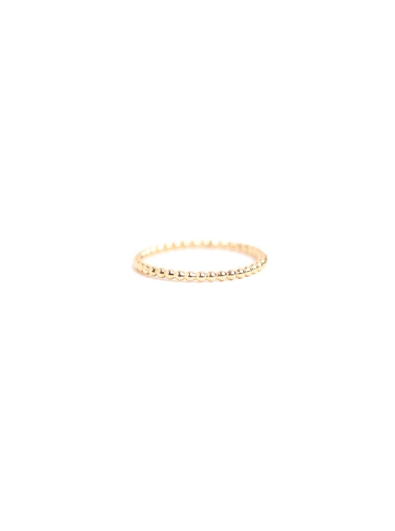 gold dot ring