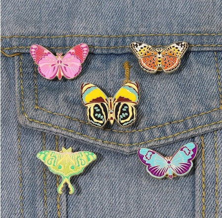 Butterfly Enamel Assortment