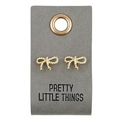 Leather Tag Earring Collection