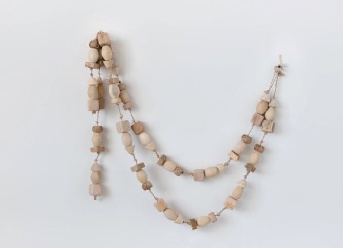 Geometric Mango Wood Garland
