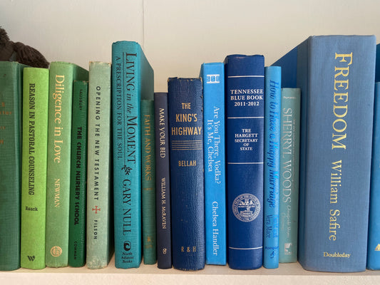 Found Hard Bound Books