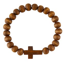Beaded Cross Bracelet